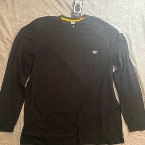 Men's Black Long Sleeve Shirt